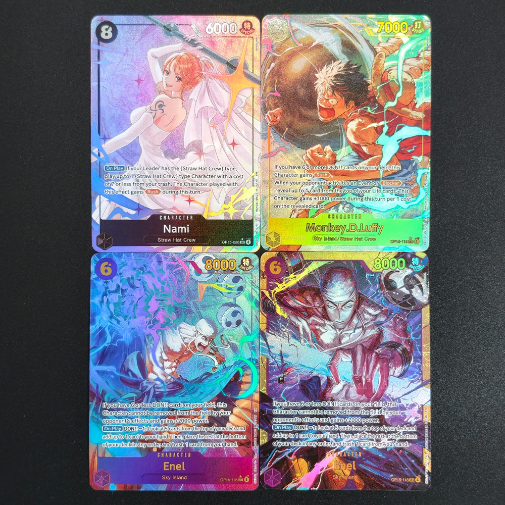 Smartwatch El - One Piece 4Pcs TCG OP15 DIY