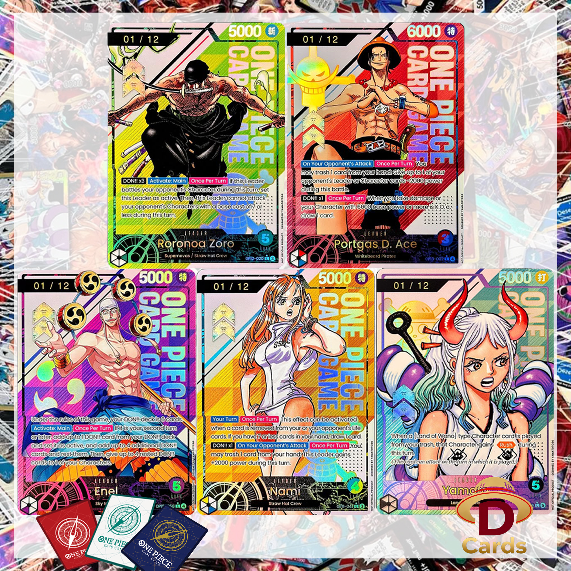 Smartwatch El - Anime One Piece TCG DIY Flash