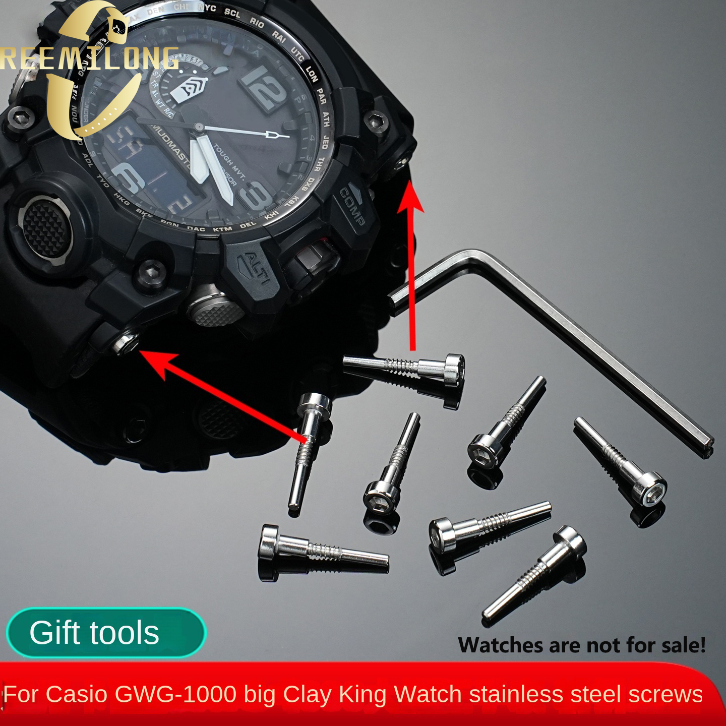 Casio Watches Smartwatch - Watch screw accessories for Casio watch
