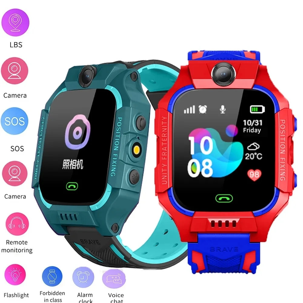 Smartwatch Watches For Kid Boy With Gps - 2026 New Kids Smart Watch SOS