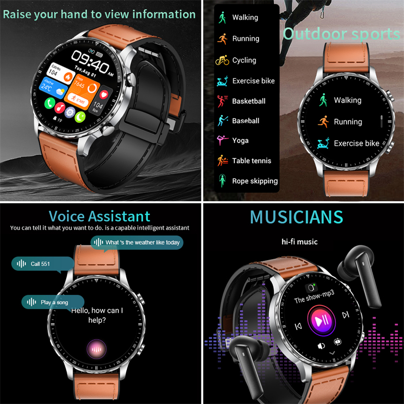 LIGE 2025 For Men Smart Watch  – обзор и цена Smartwatch Latest Watches For Men
