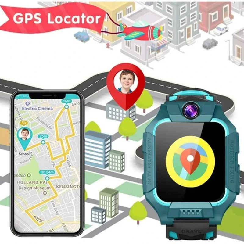 VIVO 2026 Kids 4G Smart Watch  – обзор и цена Smartwatch Watches For Kid Boy With Gps