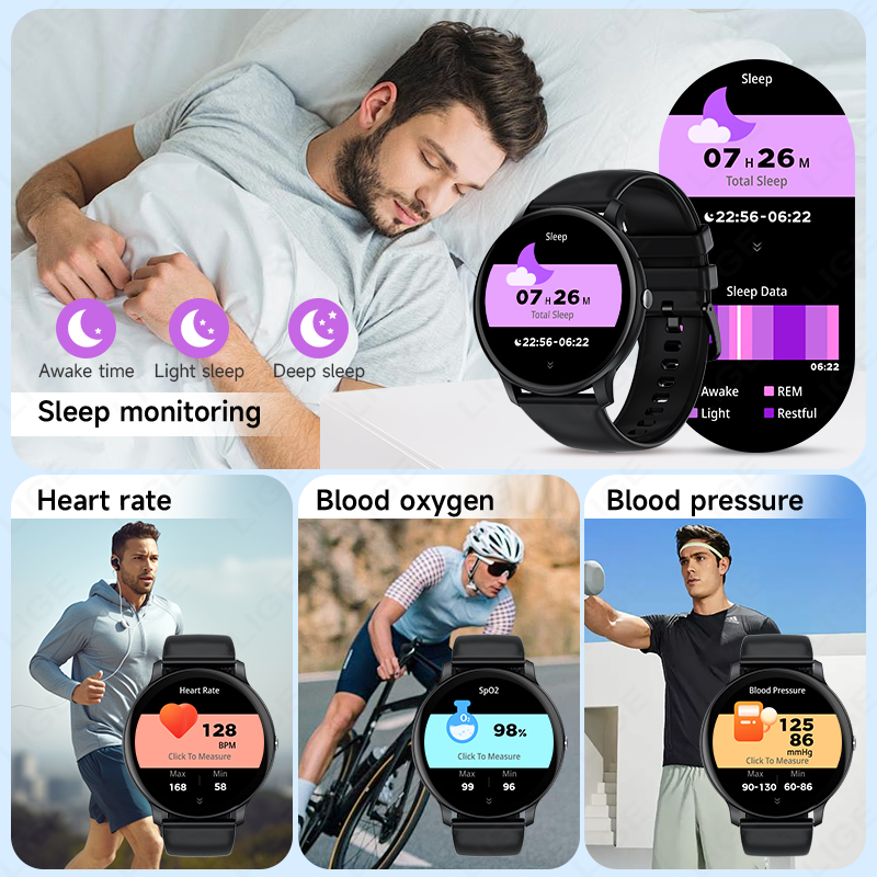LIGE Bluetooth Call Women Smar – обзор и цена Smartwatch Latest Watches For Men
