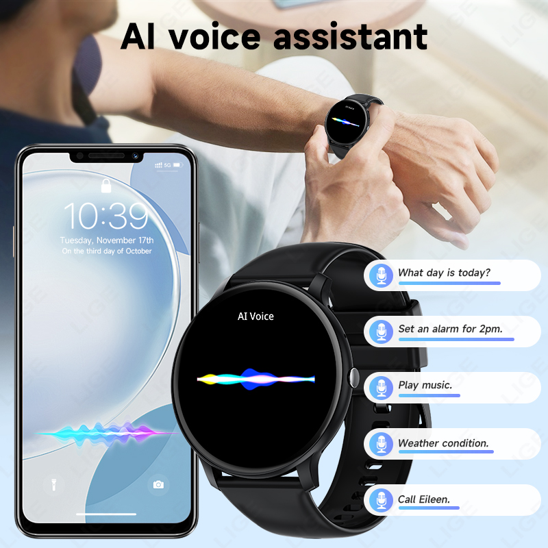 LIGE Bluetooth Call Women Smar – обзор и цена Smartwatch Latest Watches For Men