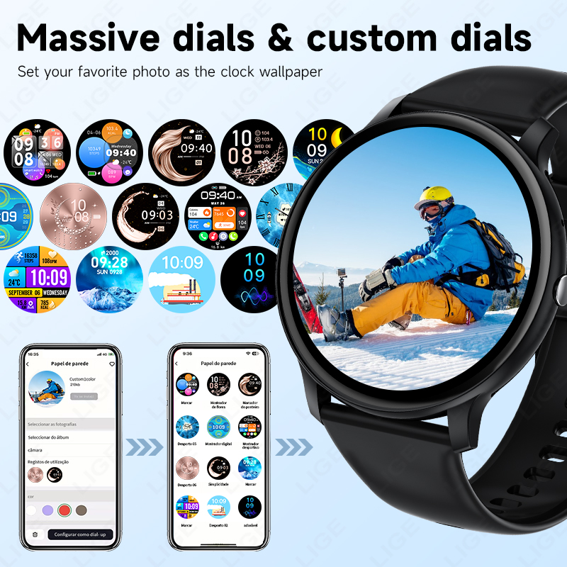 LIGE Bluetooth Call Women Smar – обзор и цена Smartwatch Latest Watches For Men