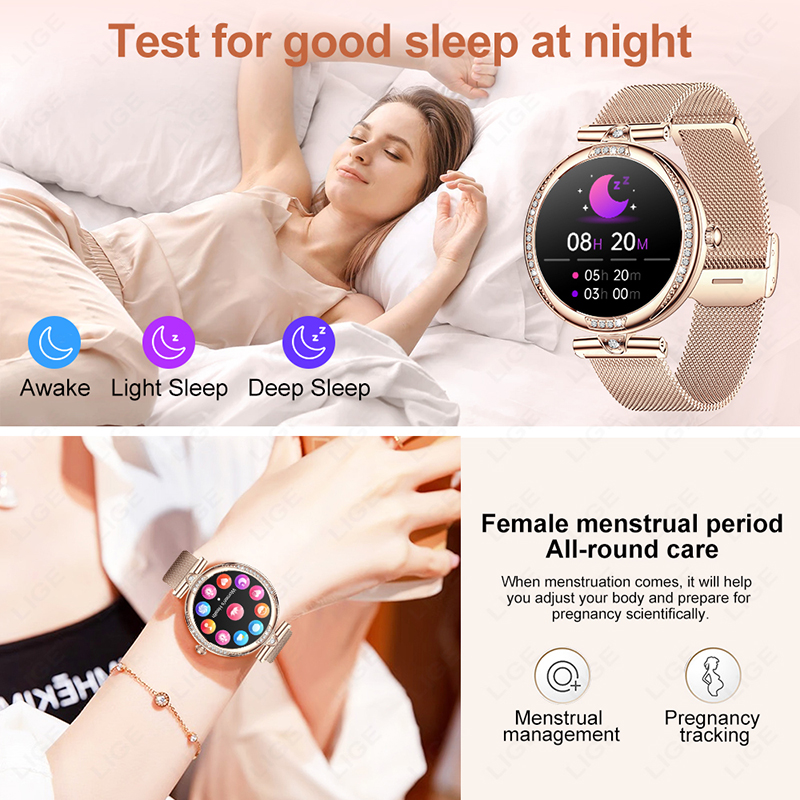 LIGE Fashion Woman Smartwatch  – обзор и цена Smartwatch Latest Watches For Men