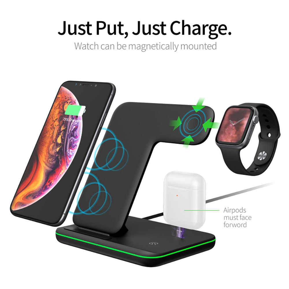 15W Fast Qi Wireless Charger S – обзор и цена Watch Watch Xs