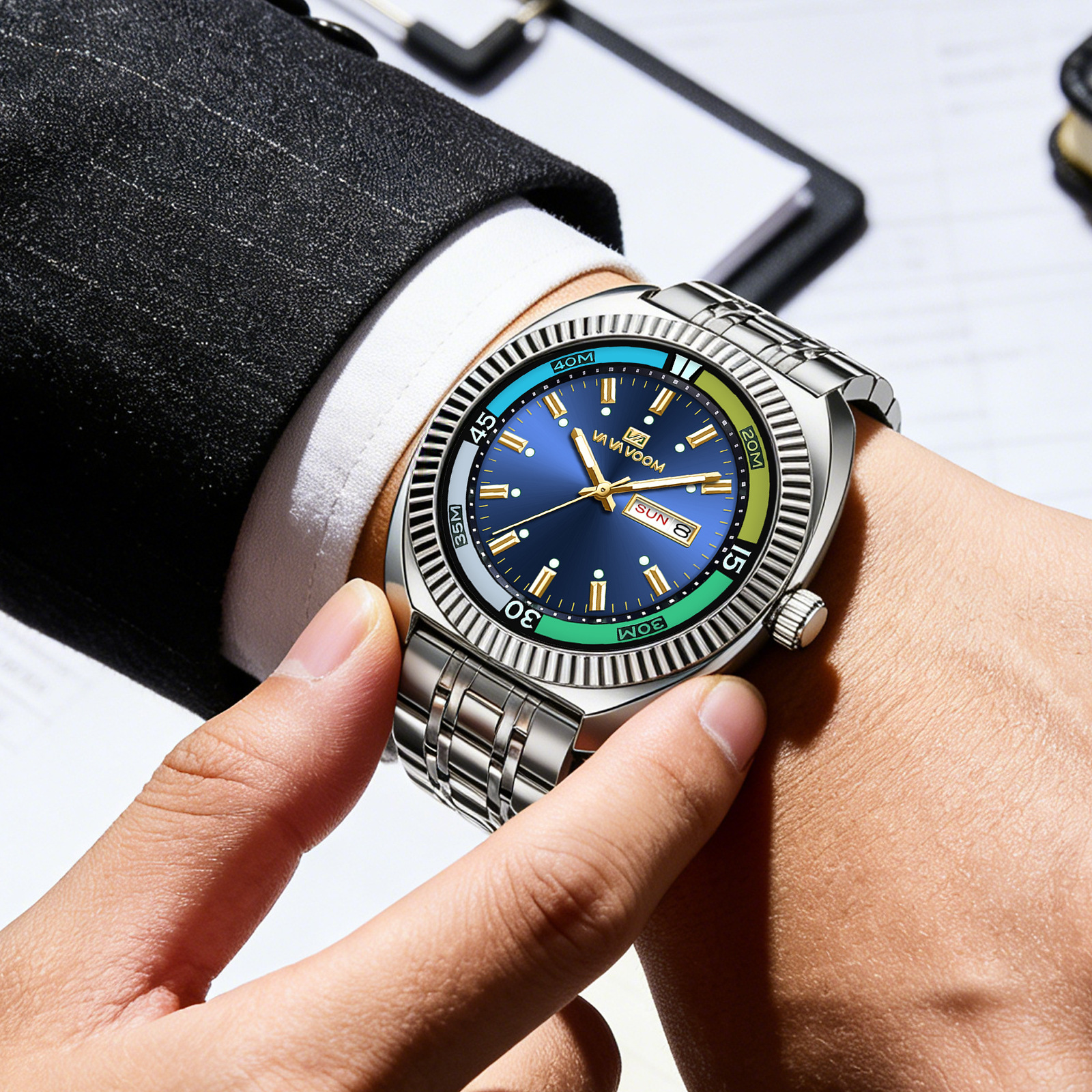 New Gear Ring Steel Strip Watc – обзор и цена Smartwatch Ring Watches