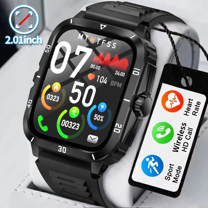 2.01 Screen Smart Watch Blueto – обзор и цена Smartwatch Latest Watches For Men