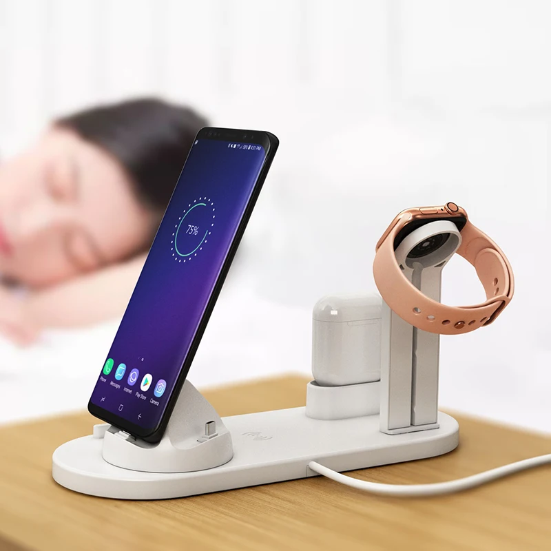 Wireless 3 in 1 Charger Holder – обзор и цена Watch Watch Xs