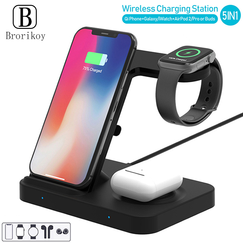 5-in-1 wireless charging stati – обзор и цена Watch Watch Xs