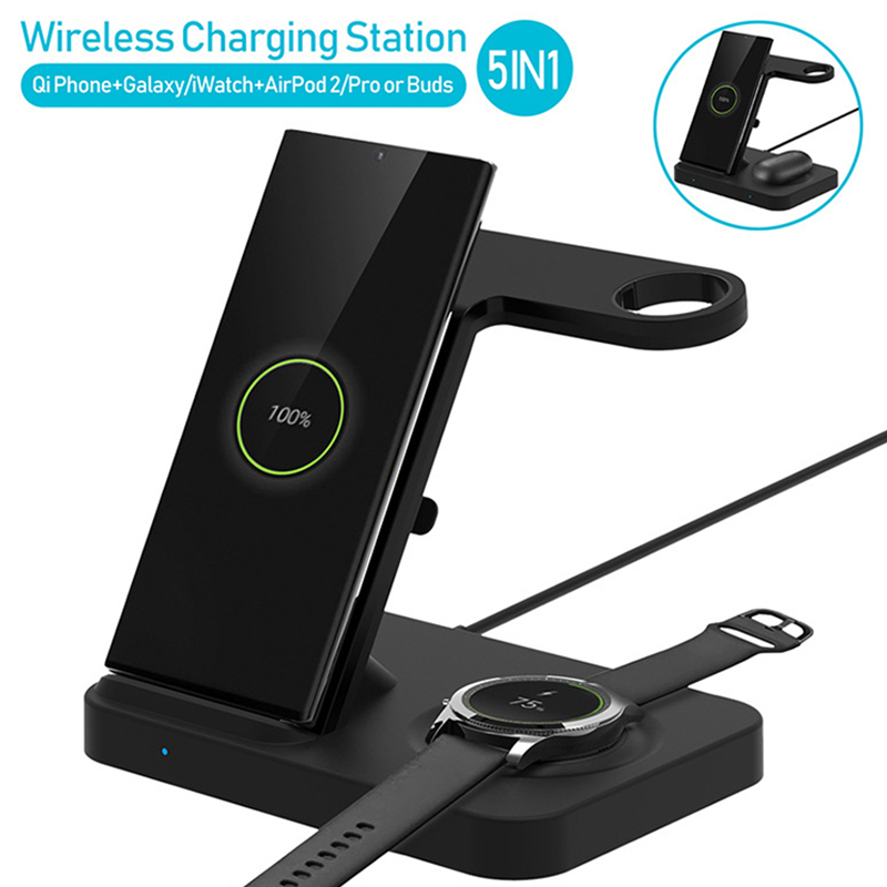 5-in-1 wireless charging stati – обзор и цена Watch Watch Xs