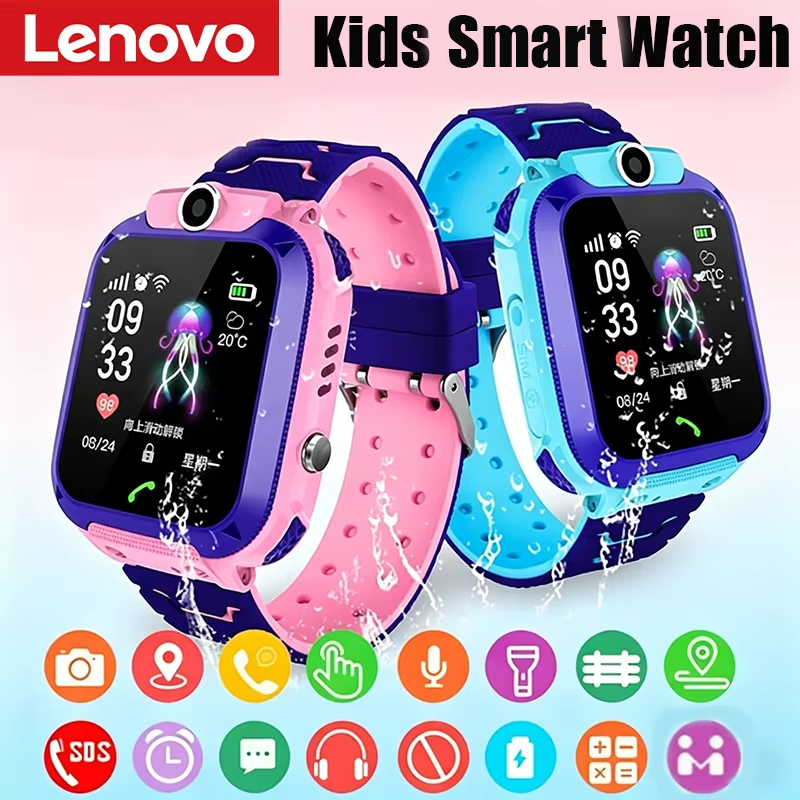 Lenovo Kids SOS GPS Location C – обзор и цена Smartwatch Watches For Kid Boy With Gps