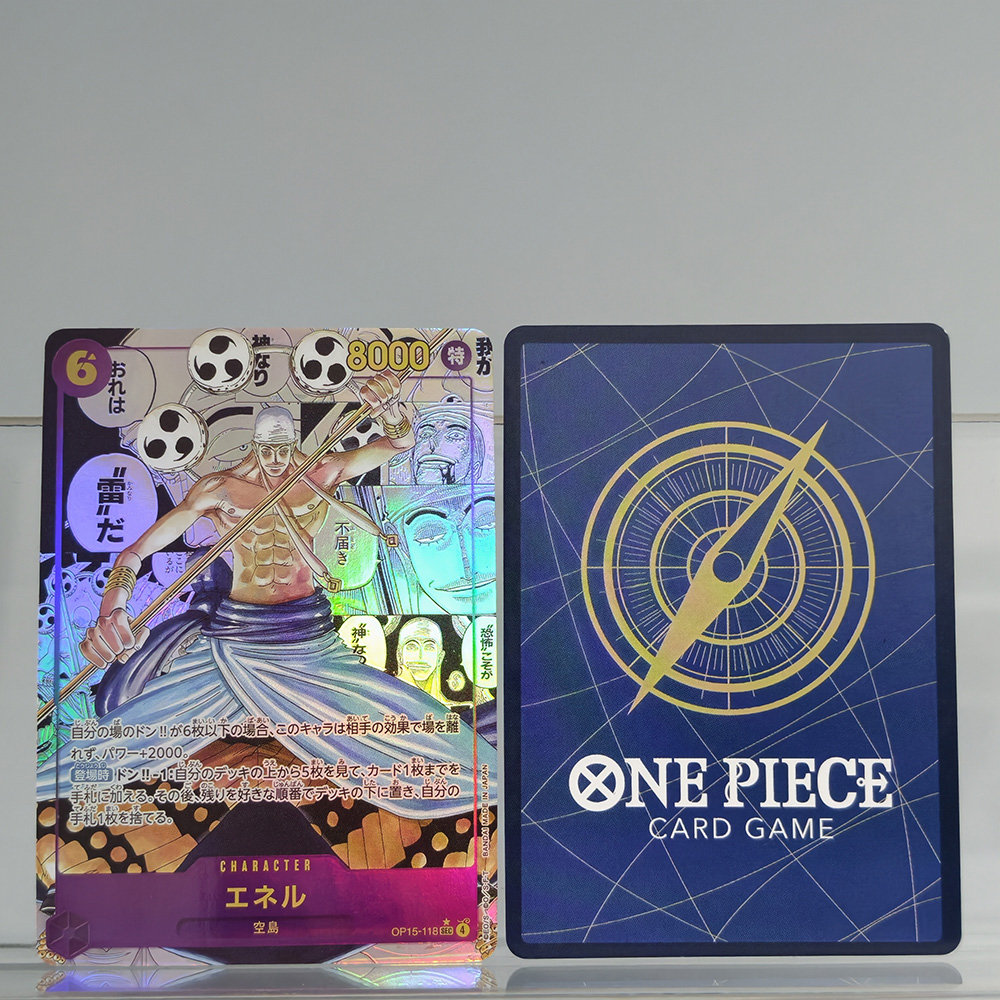 DIY ONE PIECE Card Manga Enel  – обзор и цена Smartwatch El