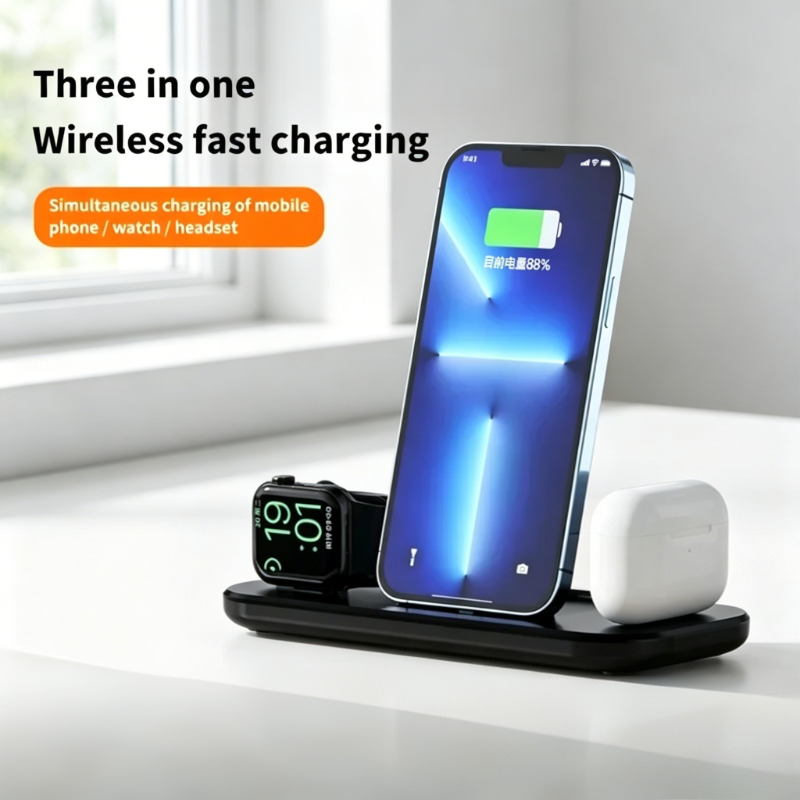 3 In 1 Wireless Charger Stand  – обзор и цена Watch Watch Xs