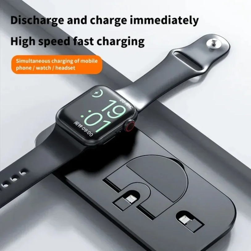 3 In 1 Wireless Charger Stand  – обзор и цена Watch Watch Xs