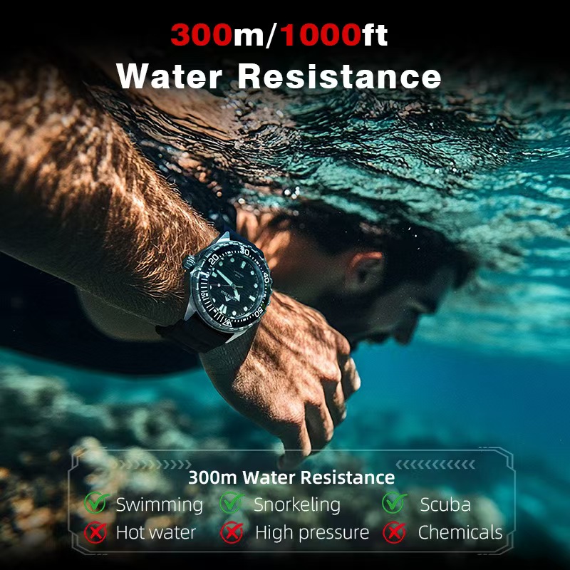 Stainless Steel Diving Watch S – обзор и цена Smartwatch Ring Watches