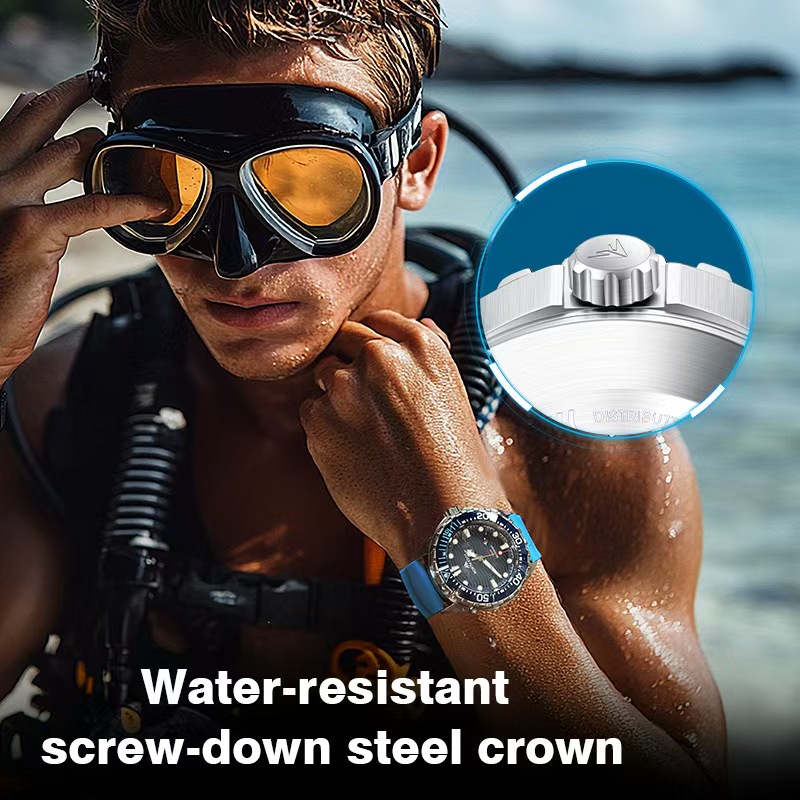 Stainless Steel Diving Watch S – обзор и цена Smartwatch Ring Watches