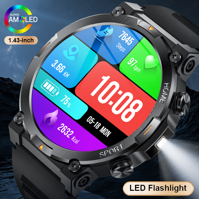 LIGE 2026 Men Smart Watch 1.43 – обзор и цена Smartwatch Latest Watches For Men