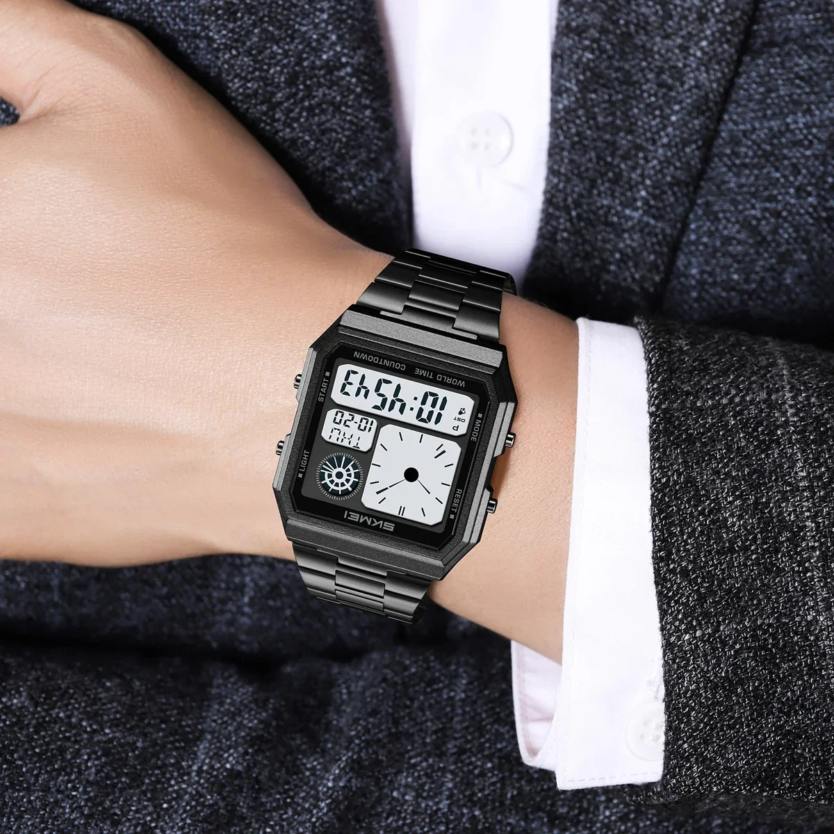 SKMEI 2353 Stainless Steel Str – обзор и цена Casio Watches Smartwatch