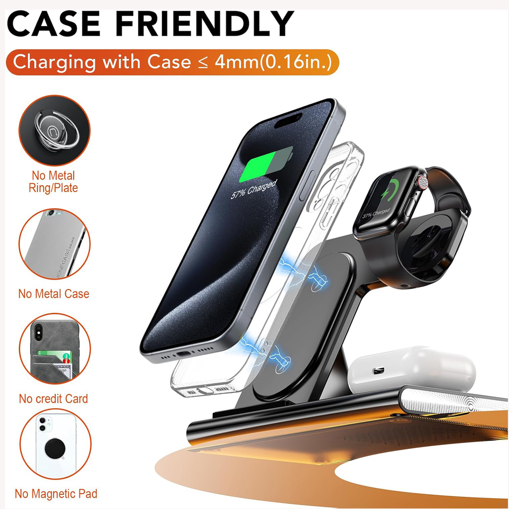 3 in 1 Foldable Charging Stati – обзор и цена Watch Watch Xs