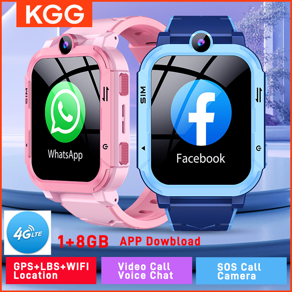4G Kids Smart Watch 1+8GB GPS  – обзор и цена Smartwatch Watches For Kid Boy With Gps