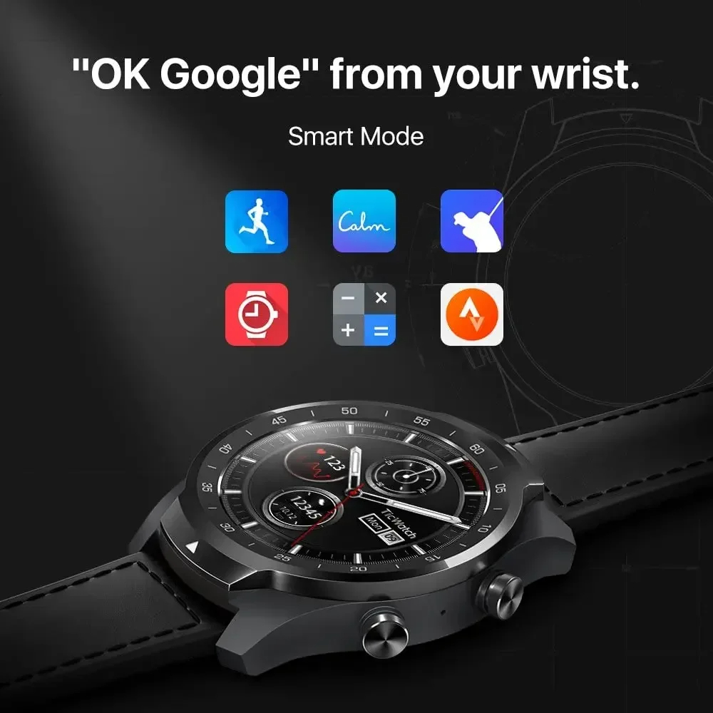 Ticsmartwatch Pro Fitness Men  – обзор и цена Smartwatch Refurbished Watches