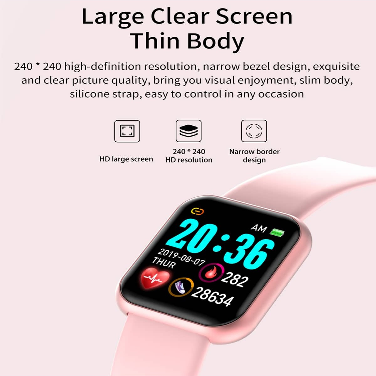 Smart Watch Message Remind Mus – обзор и цена Smartwatch Watches Girls