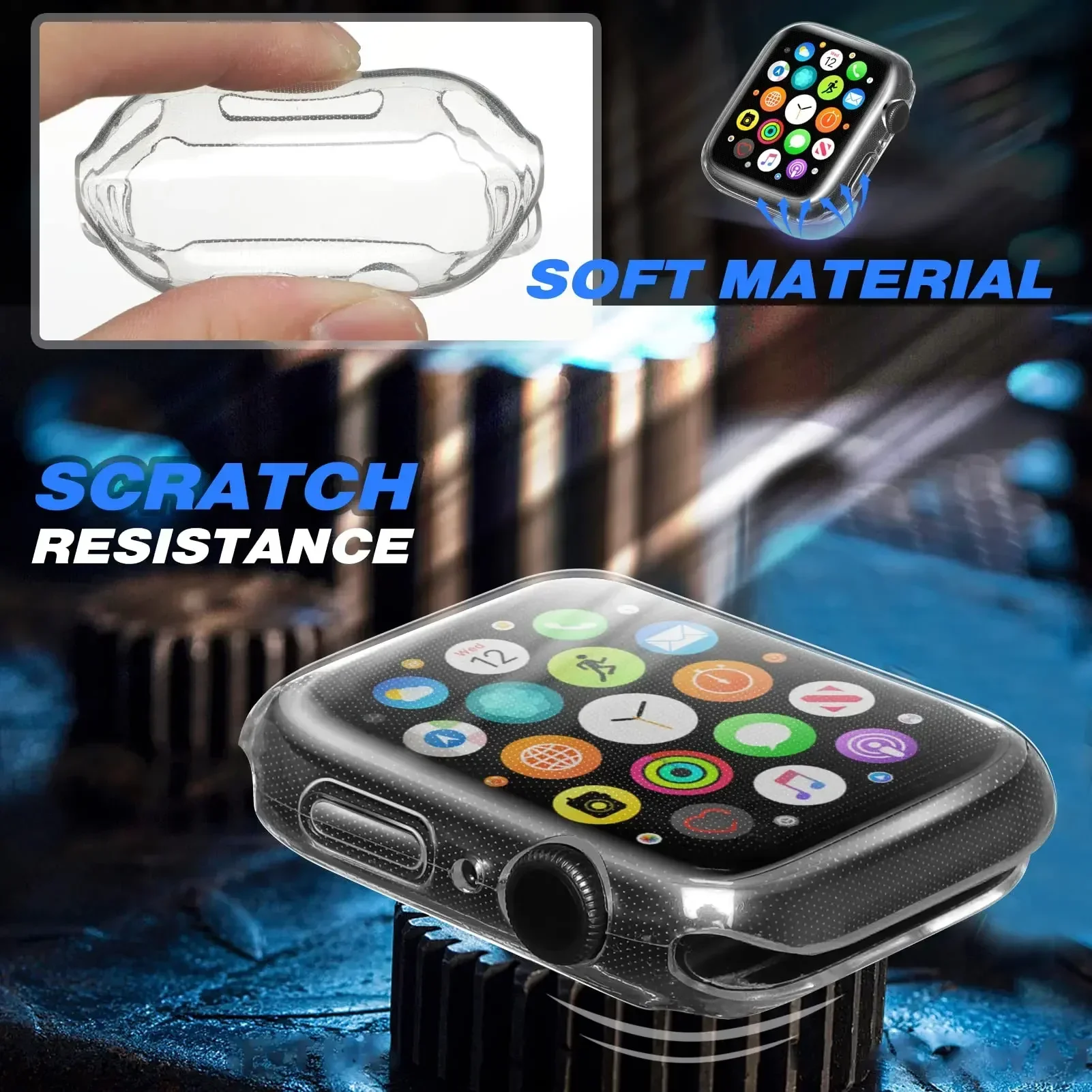 Cover For Apple Watch Case 44m – обзор и цена Smartwatch Watches Girls