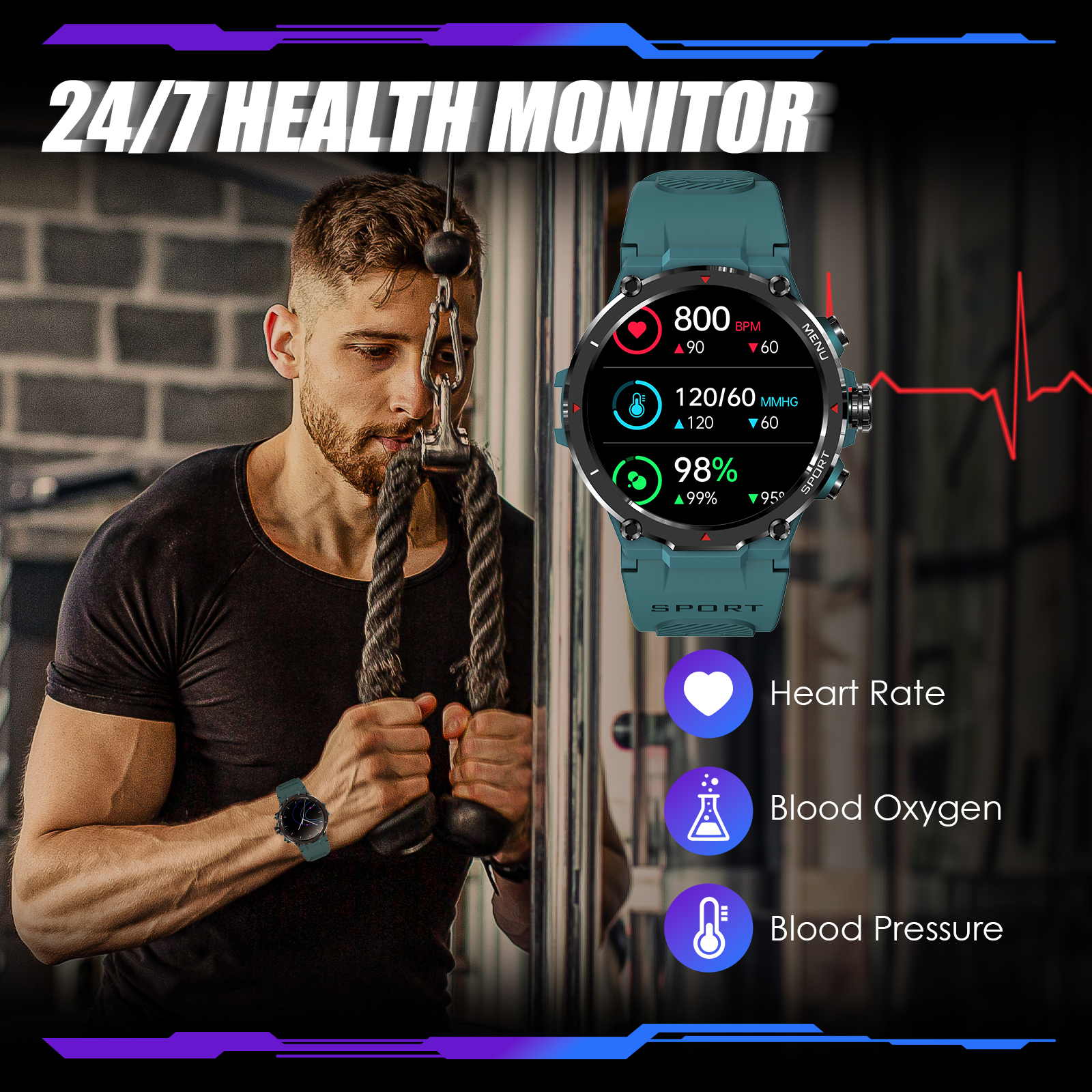 EIGIIS Military Smart Watch fo – обзор и цена Watch Smartwatch