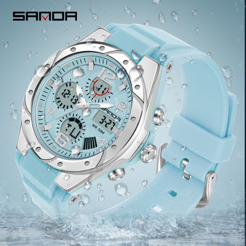SANDA Luxury Ladies LED Digita – обзор и цена Casio Watches Smartwatch