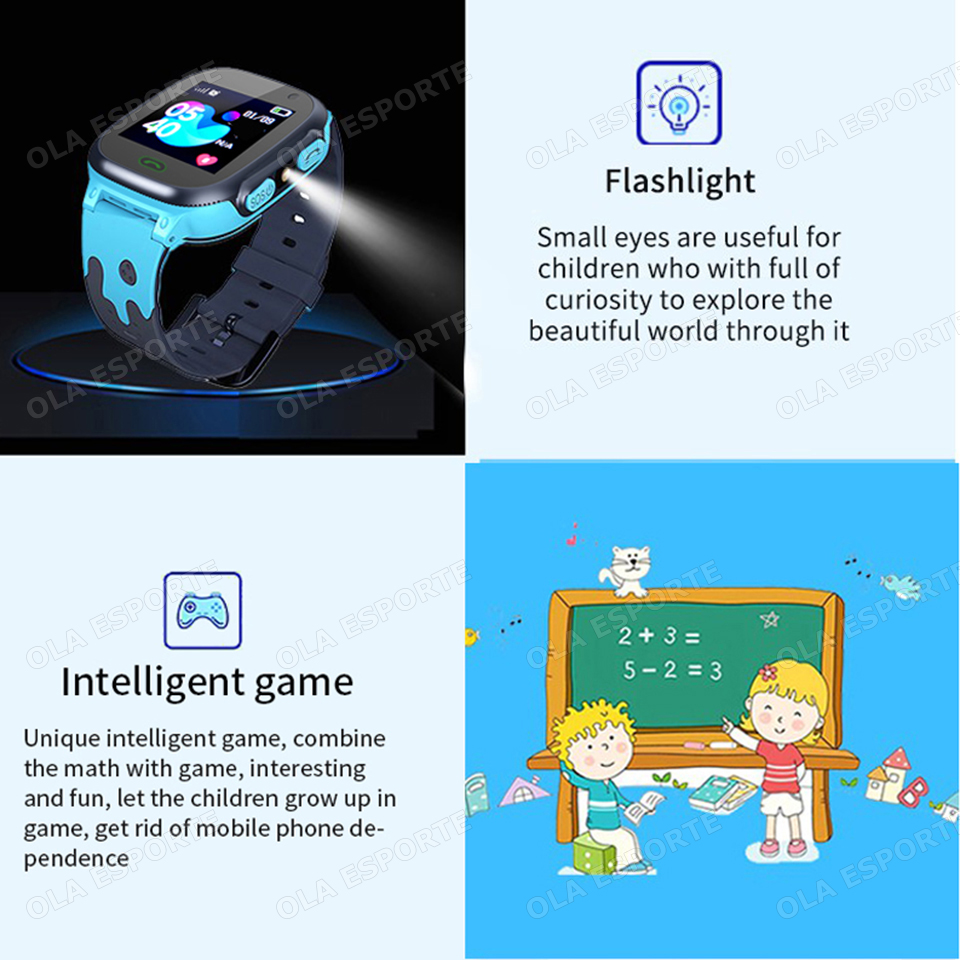 2025 New Kids Smart Watch Chil – обзор и цена Smartwatch Watches For Kid Boy With Gps