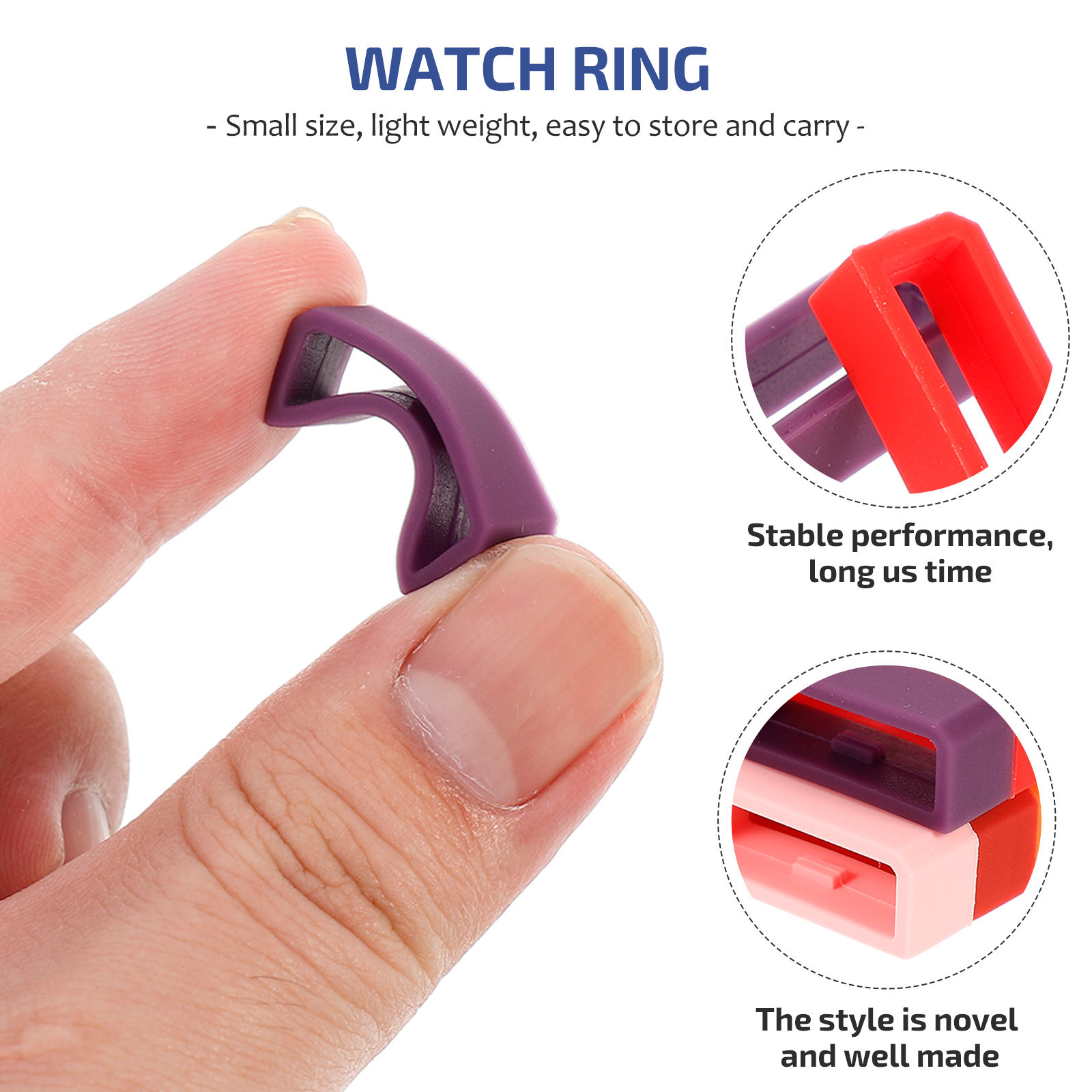 10Pcs Smooth Finish Silicone W – обзор и цена Smartwatch Ring Watches