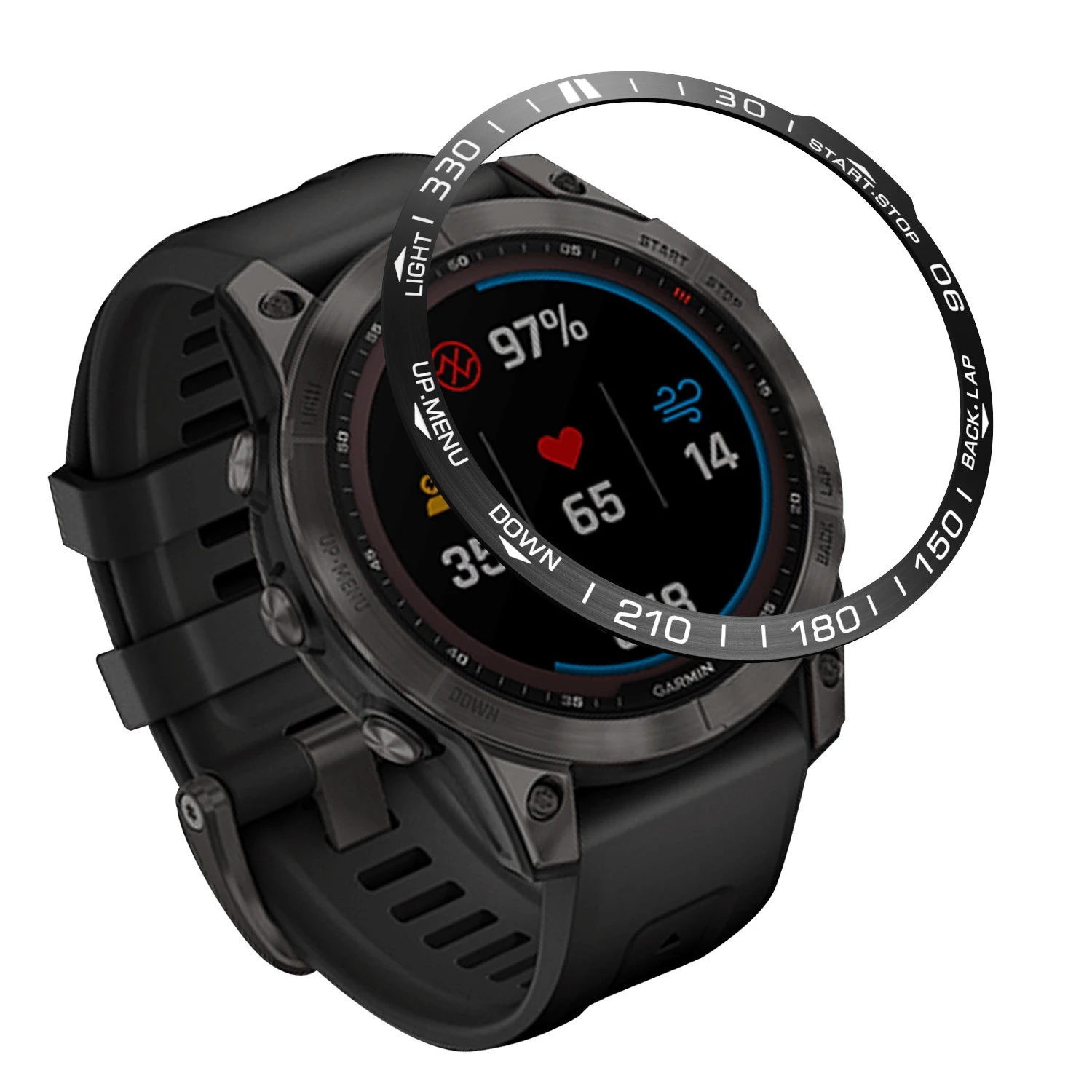 Bezel for Garmin Fenix 7 7X 6  – обзор и цена Smartwatch Ring Watches