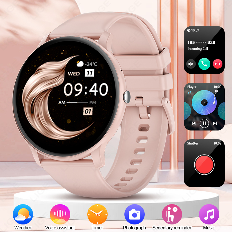 LIGE Bluetooth Call Smart Watc – обзор и цена Smartwatch Latest Watches For Men
