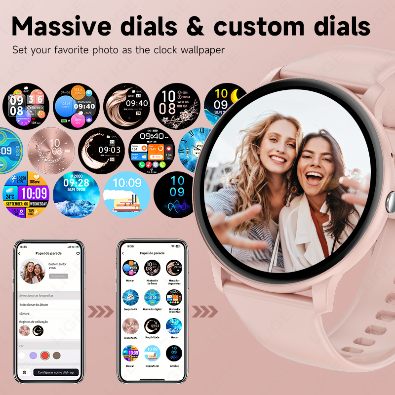 LIGE Bluetooth Call Smart Watc – обзор и цена Smartwatch Latest Watches For Men
