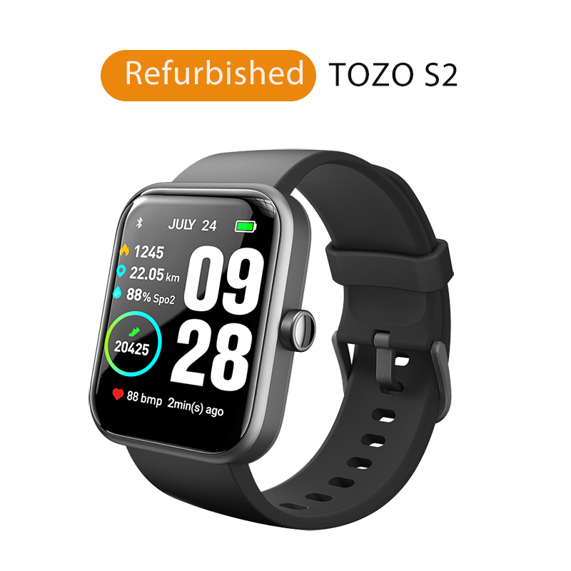 Refurbished TOZO S2 Smartwatch – обзор и цена Smartwatch Refurbished Watches