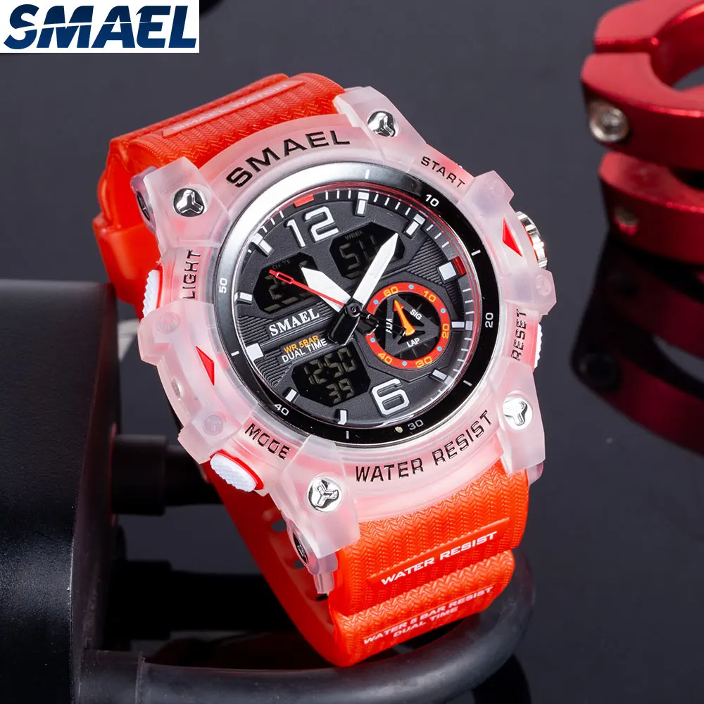 SMAEL 8007  Men's Outdoor Cool – обзор и цена Casio Watches Smartwatch