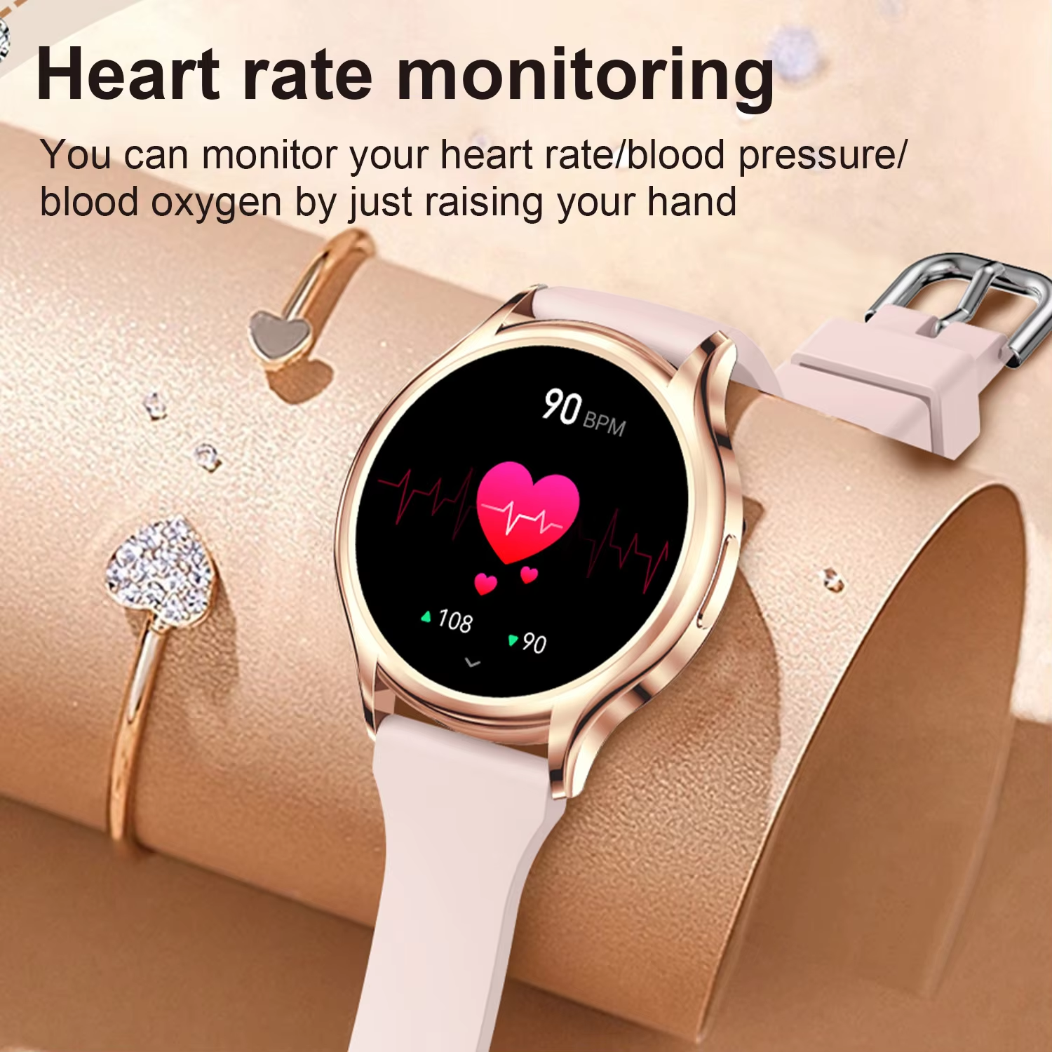 Women's Smart Watch Sleep Heal – обзор и цена Smartwatch Angelo Watches
