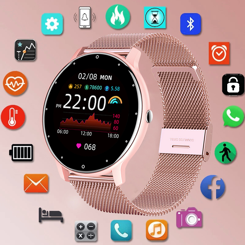 LIGE Waterproof Women Smart Ba – обзор и цена Smartwatch Angelo Watches