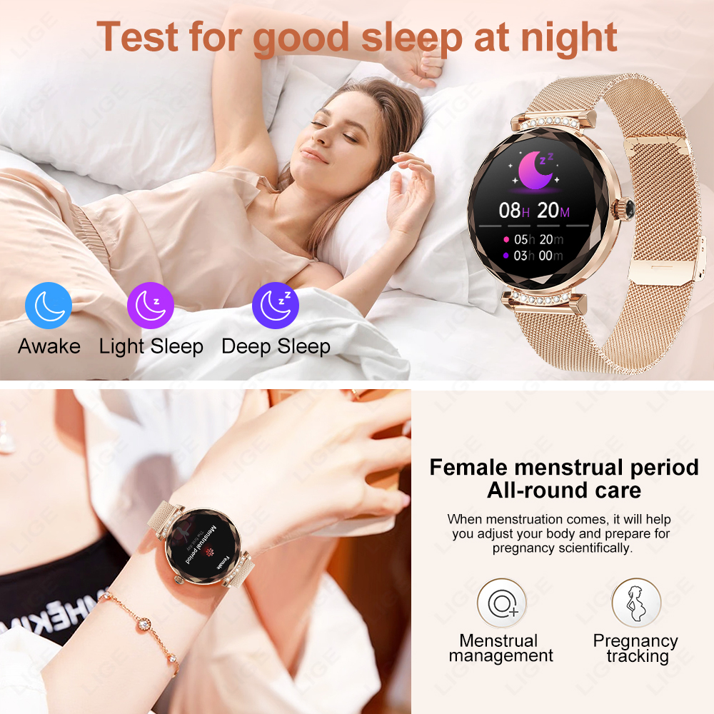 LIGE Fashion Ladies Smart Watc – обзор и цена Smartwatch Latest Watches For Men