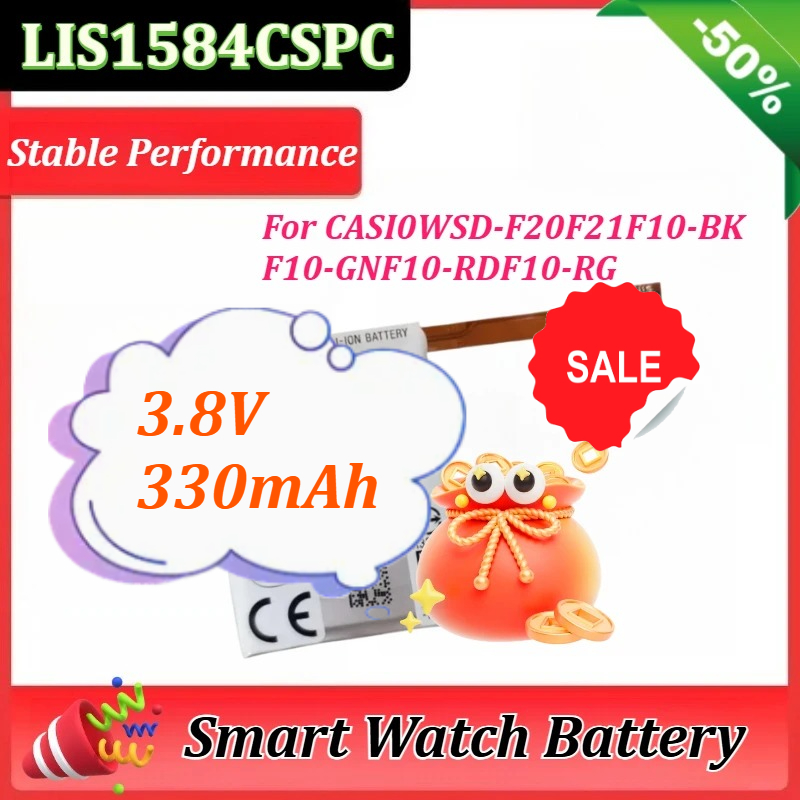LIS1584CSPC Battery 3.8V 330mA – обзор и цена Casio Watches Smartwatch