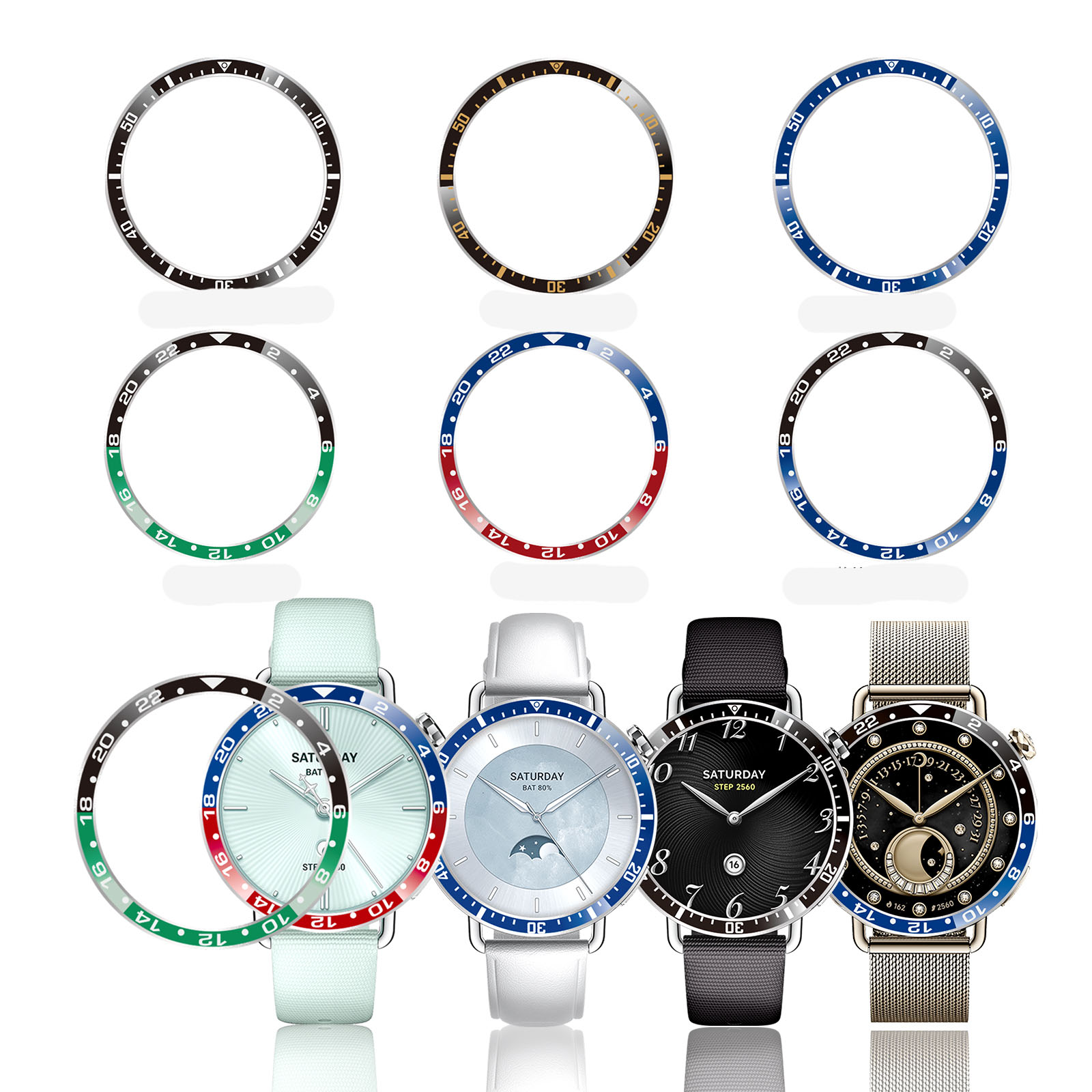 Heorland Case  Xiaomi Watch S4 – обзор и цена Smartwatch Ring Watches