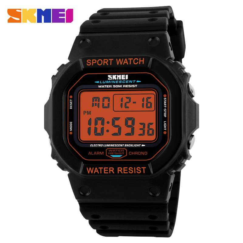 SKMEI Digital Men's Watches Ch – обзор и цена Casio Watches Smartwatch