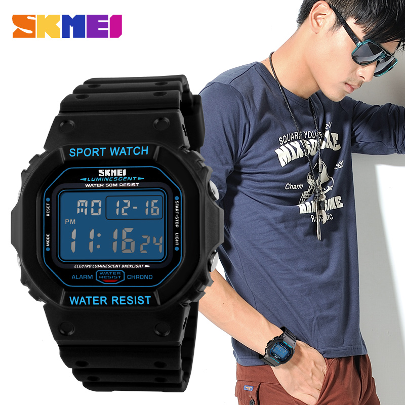 SKMEI Digital Men's Watches Ch – обзор и цена Casio Watches Smartwatch