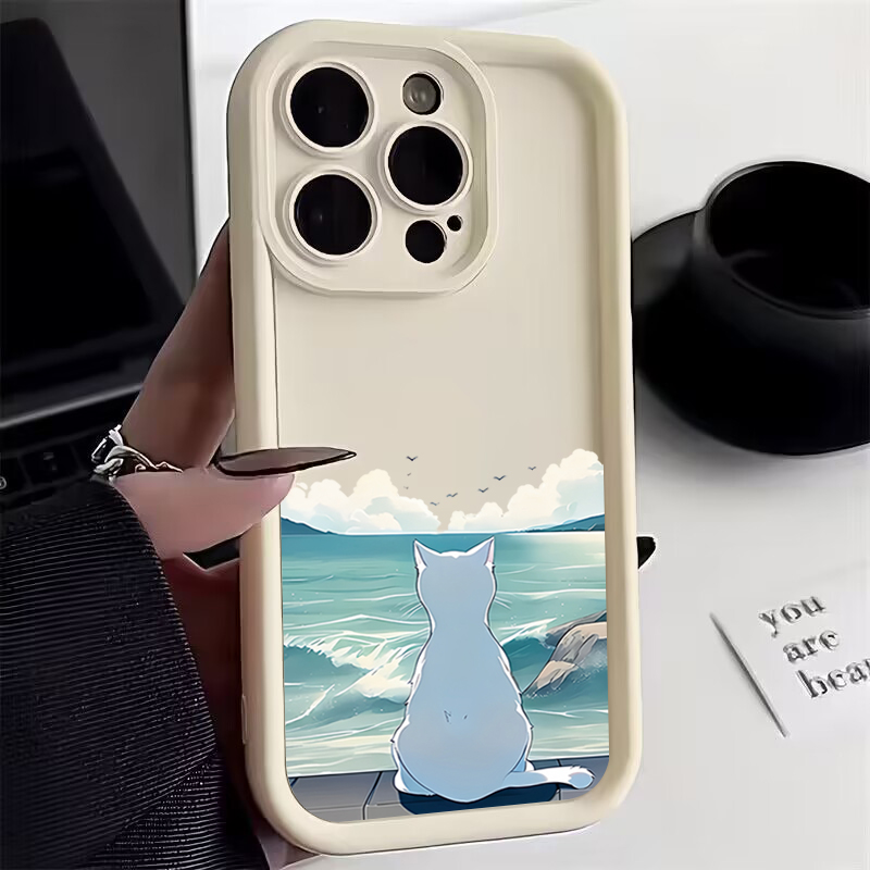 Cute Cat Watching the Sea Phon – обзор и цена Watch Watch Xs