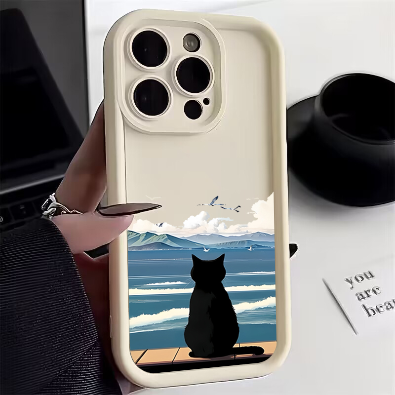 Cute Cat Watching the Sea Phon – обзор и цена Watch Watch Xs