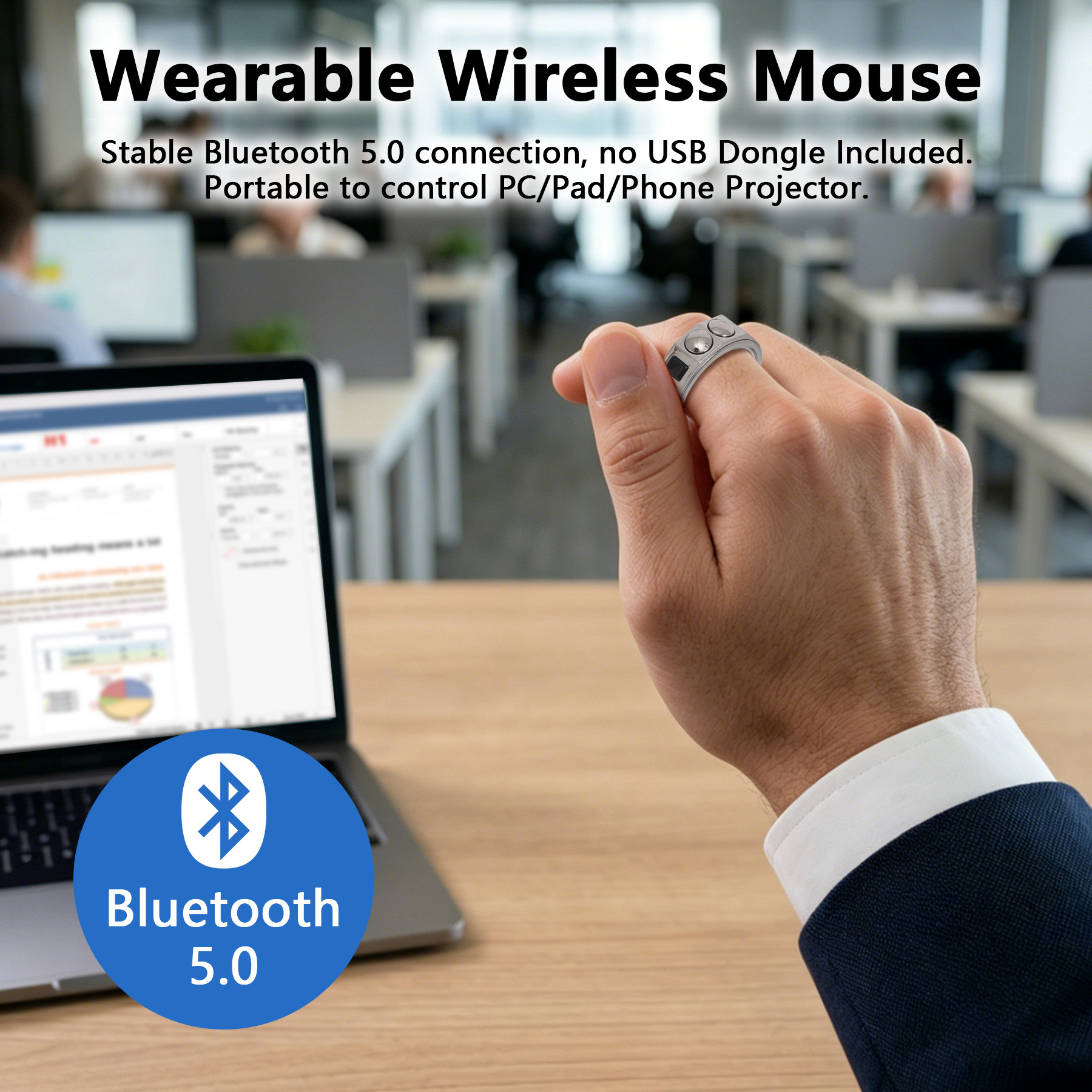 Smart mouse ring ring PPT demo – обзор и цена Watch Smartwatch