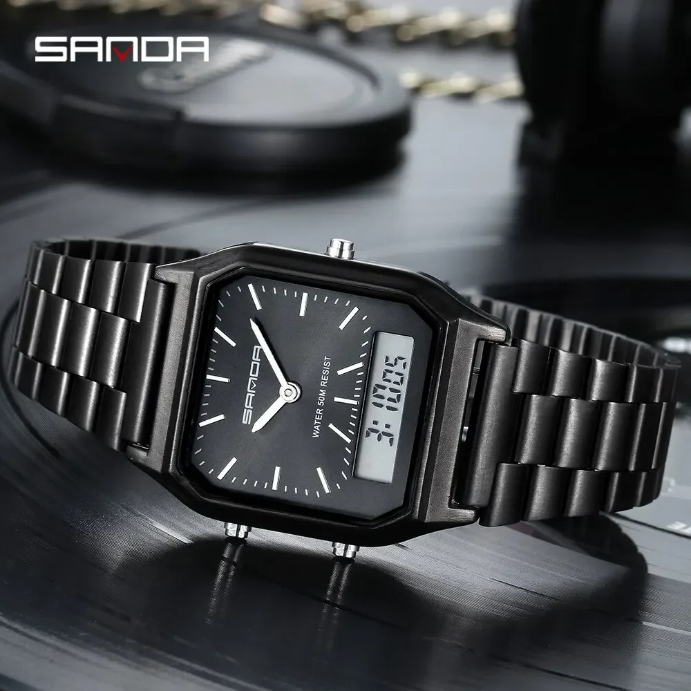SANDA P747  Watch Luxury Mens  – обзор и цена Casio Watches Smartwatch