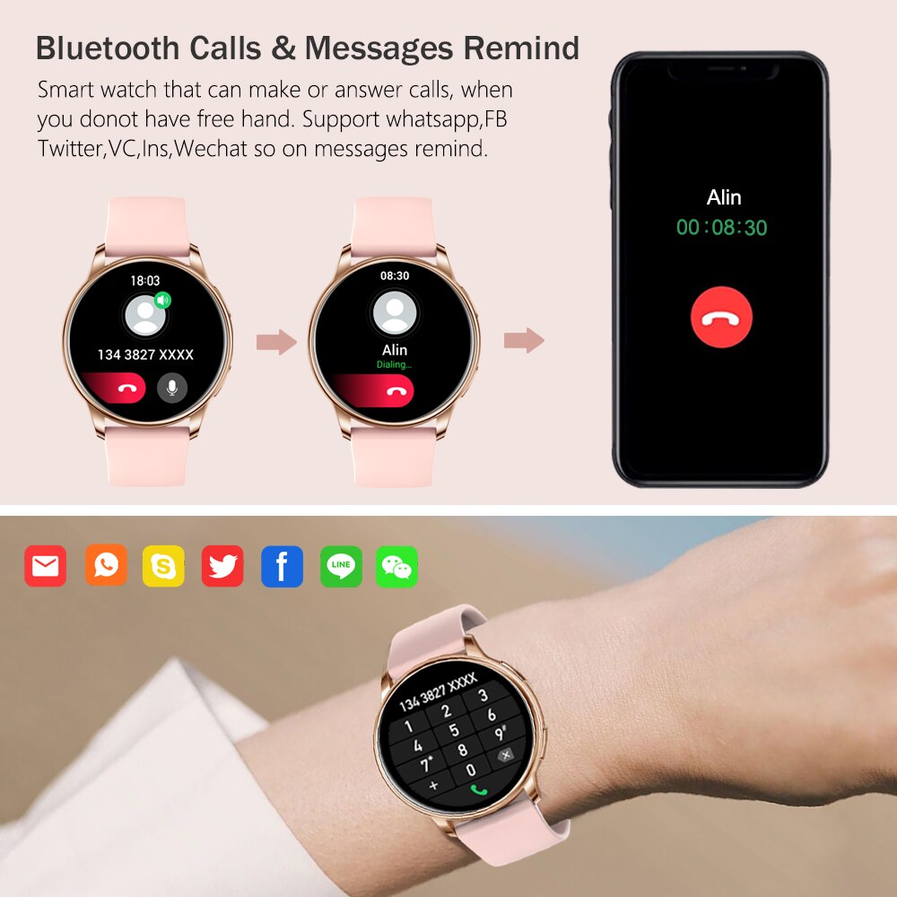 MEVADEN 1.32 inch Female Fashi – обзор и цена Smartwatch Angelo Watches